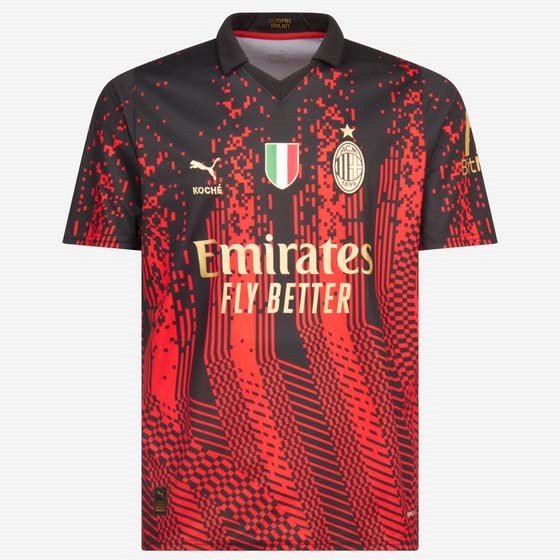 Tailandia Camiseta AC Milan 4th 2022/2023 Rojo